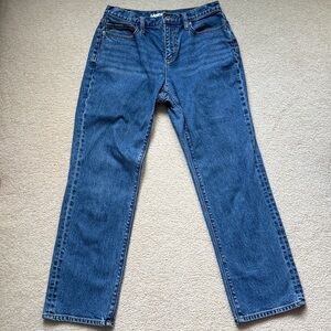 Lands' End Women’s Classic Straight Denim Jeans